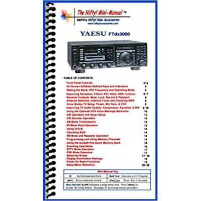 Manuel d'instructions pour Yaesu FTDX3000D